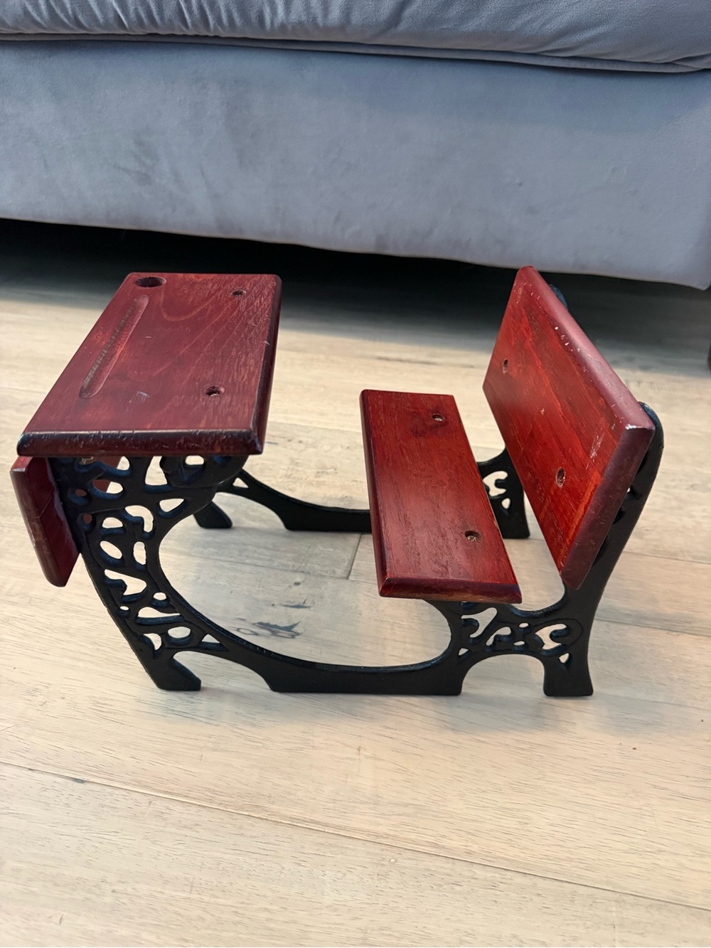 American Girl Doll (Pleasant Company) wooden/wrought iron desk